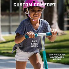 Load image into Gallery viewer, Mongoose Trace Youth/Adult Kick Scooter Folding and Non-Folding Design, Regular, Lighted, and Air Filled Wheels, Teal, 120mm Wheels
