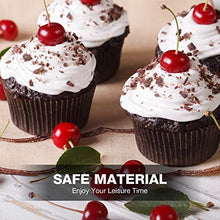 Load image into Gallery viewer, 1000 Pieces Mini Cupcake Liners for Baking Liners Paper Cupcake Wrappers Bulk Cup Cake Cases Muffin Baking Paper Cups for Candy Cooking Standard Size (Brown White Nature,1.97 inch)