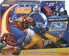 Load image into Gallery viewer, Fisher-Price Nickelodeon Blaze & the Monster Machines, Monster Dome Playset