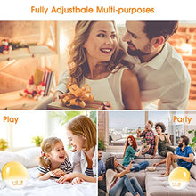 Load image into Gallery viewer, Sunrise Alarm Clock, Wake Up Light with Dual Alarms Clock for Bedrooms, Smart Alarm Clock for Heavy Sleepers Adults Kids, 7 Nature Sounds & Snooze, FM Radio, 7 Colors Ambient Lamp, Ideal for Gift