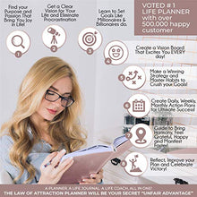 Load image into Gallery viewer, Law of Attraction Life & Goal Planner - A 12 Month Journey Creating Your Dream Life - Personal Gratitude Journal, Week Success Planner, Vision Board & Organizer + Planner Stickers