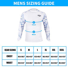 Load image into Gallery viewer, Palmyth Fishing Shirt for Men Long Sleeve Sun Protection UV UPF 50+ T-Shirts with Pocket (Mayfly, Medium)
