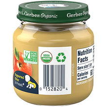 Load image into Gallery viewer, Gerber 2nd Foods Baby Food Jars,Organic Apple, 4 Ounce, (Pack - 6)