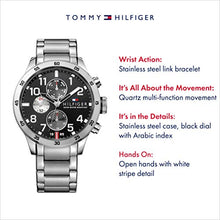 Load image into Gallery viewer, Tommy Hilfiger Men's 1791141 Cool Sport Analog Display Quartz Silver Watch