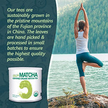 Load image into Gallery viewer, MATCHA DNA Certified Organic Matcha Green Tea Powder (16 oz TIN CAN)