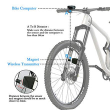Load image into Gallery viewer, SY Bicycle Speedometer and Odometer Wireless Waterproof Cycle Bike Computer with LCD Display & Multi-Functions by YS