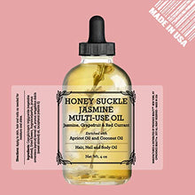 Load image into Gallery viewer, Provence Beauty Honey Suckle Jasmine Multi-Use Oil for Face, Body & Hair - Hydrates Skin & Restores Hair's Natural Shine - Enriched with Apricot Oil, Fractionated Coconut Oil & Vitamin E - 4 Fl Oz
