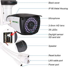 Load image into Gallery viewer, 3MP WiFi Camera Outdoor, SV3C 3 Megapixels HD Security Camera, 2-Way Audio Surveillance Camera, Motion Detection IR LED Night Vision IP Camera, Indoor Outside Waterproof CCTV Support Max 128GB SD Card