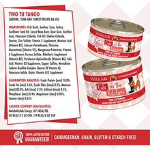 Load image into Gallery viewer, Weruva Cats in The Kitchen, Two Tu Tango with Sardine, Tuna & Turkey Au Jus Cat Food, 3.2oz Can (Pack of 24)