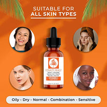 Load image into Gallery viewer, OZNaturals Vitamin C Serum For Face with Hyaluronic Acid - Anti Aging Serum & Hyperpigmentation Treatment With Pure Vitamin E Oil and Rosehip Oil - All Natural Antioxidant Facial and Skin Serum For A Brighter, Even Skin Tone - 1 Fl Oz
