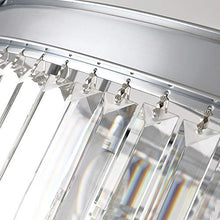 Load image into Gallery viewer, Luxury Modern Crystal Chandeliers Lighting Ceiling Lamp Lights Fixture With 5 Tiers for Dining Room, Living Room(12 Lights Chrome)