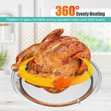 Load image into Gallery viewer, COSTWAY Retro Countertop Microwave Oven, 0.9Cu.ft, 900W Microwave Oven, with 5 Micro Power, Defrost & Auto Cooking Function, LED Display, Glass Turntable and Viewing Window, Child Lock