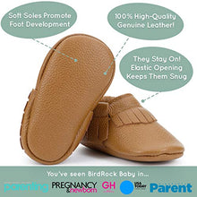 Load image into Gallery viewer, BirdRock Baby Moccasins - 30+ Styles for Boys & Girls! Every Pair Feeds a Child (US 5.5, Brown)