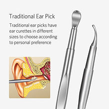 Load image into Gallery viewer, 8 Pcs Ear Pick Earwax Removal Kit, Geengle Ear Cleansing Tool Set, Ear Curette Ear Wax Remover Tool with a Cleaning Brush and Storage Box