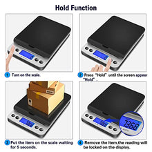 Load image into Gallery viewer, THINKSCALE Shipping Scale, 86lb Postal Scale with Hold and Tear Function, 5 Units, Auto-Off, Postage Scale for Packages Mailing Small Business, Battery Included