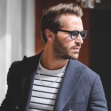 Load image into Gallery viewer, 14K Solid Yellow Gold 3.8mm Cuban Curb Link Chain Necklace- Lobster Claw Clasp (White, 20)