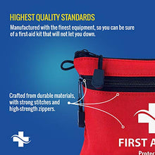Load image into Gallery viewer, First Aid Kit - 100 Piece - Small First Aid Kit for Camping, Hiking, Backpacking, Travel, Vehicle, Outdoors - Emergency & Medical Supplies