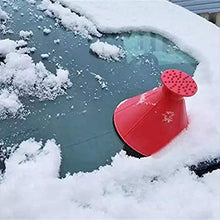 Load image into Gallery viewer, Round Ice Scraper Windshield Magic Cone-Shaped Funnel Car Windshield Snow Removal Tool (4colors-B)