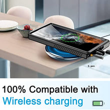 Load image into Gallery viewer, Temdan for Samsung Galaxy S22 Ultra Case Waterproof, Built in Screen Protector 360° Full Body Heavy Duty Shockproof IP68 Waterproof Galaxy S22 Ultra Case for Samsung S22 Ultra 5G 6.8 inch