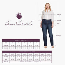 Load image into Gallery viewer, Gloria Vanderbilt womens Amanda Classic High Rise Tapered Jean, Black, 10 Petite Regular