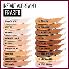 Load image into Gallery viewer, Maybelline Instant Age Rewind Eraser Dark Circles Treatment Concealer, Deep Bronze, 0.2 Fl Oz (Pack of 1)(Packaging May Vary)