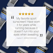 Load image into Gallery viewer, Neutrogena Sport Face Sunscreen, Oil-Free Sunscreen Lotion with Broad Spectrum UVA/UVB SPF 70+ Protection, Sweat-Resistant & Water-Resistant Active Sport Sunscreen, 2.5 fl. oz