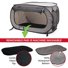 Load image into Gallery viewer, SportPet Designs Large Pop Open Kennel, Portable Cat Cage Kennel, Waterproof Pet bed, Carrier Collection