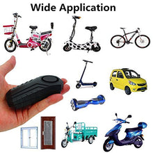 Load image into Gallery viewer, Wsdcam 113dB Anti-Theft Bicycle Motorcycle Alarm Wireless Security Vibration Motion Sensor Alarm Waterproof Bike Alarm with Remote