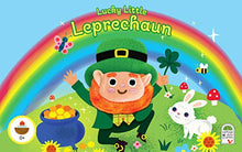 Load image into Gallery viewer, Lucky Little Leprechaun (Plush Finger Puppet Board Book - St. Patrick's Day Gifts for Children Ages 0-4)
