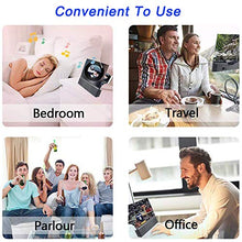 Load image into Gallery viewer, 12'' Phone Screen Magnifier with Bluetooth Speaker, 3D HD Movies Amplifier Projector Cell Phone Screen Enlarger with Foldable Stand for iPhone 11 Pro Samsung Galaxy S9 and Other Smartphones