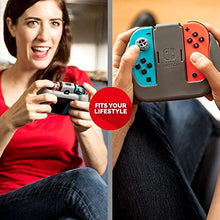 Load image into Gallery viewer, Officially Licensed Nintendo Switch Joy-Con Action Pack Grip and Thumb Buttons – Red Textured Silicone