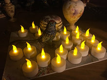 Load image into Gallery viewer, Flameless LED Tea Light Candles, 36 PK Vivii Battery-Powered Unscented LED Tealight Candles, Fake Candles, Tealights (36 Pack)