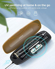 Load image into Gallery viewer, Fairywill PRO Electric Toothbrush, Ultra-Sonic Power Whitening Toothbrush with 5 Modes, Wireless Charging and Smart Timer, 8 Brush Heads with A Chargeable Travel Case