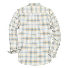 Load image into Gallery viewer, Dubinik Mens Button Down Long Sleeve Shirts 100% Cotton Plaid Casual Oxford Shirt with Pocket