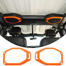 Load image into Gallery viewer, Car Top Roof Speaker Frame Trim Cover for 2018-2021 Jeep Wrangler JL JLU Gladiator JT (Orange)