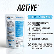 Load image into Gallery viewer, Active Wear Laundry Detergent & Soak - Formulated for Sweat and Workout Clothes - Natural Performance Concentrate Enzyme Booster Deodorizer - Powder Wash for Activewear Gym Apparel (90 Loads)