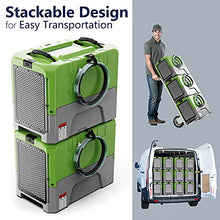 Load image into Gallery viewer, ALORAIR 180 Pint Commercial Dehumidifier with Pump for Basement Warehouse & Job Sites, Large Space Crawl Space Dehumidifier for Efficient Water Damage Restoration,5 Years Warranty,Green