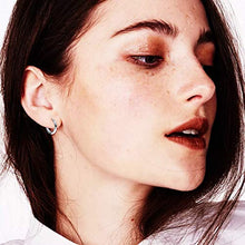 Load image into Gallery viewer, Udalyn 6 Pairs of Cross Earrings Dangle Hinged Earrings for Men and Women Wearing Stainless Steel Cross Hoop Earrings and Stud Earrings
