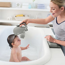 Load image into Gallery viewer, Skip Hop Baby Bath Rinse Cup, Moby Tear-free Waterfall Rinser, Grey