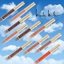 Load image into Gallery viewer, Nicole Miller 10 Pc Lip Gloss Collection, 5 Shimmer Lip Glosses and 5 Matte Lip Glosses for Women and Girls, Long Lasting Color Lip Gloss Set (Reds, Purples, Browns and Orange)