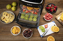 Load image into Gallery viewer, Aria 10 Qt. Touchscreen Air Fryer Oven with Premium Accessory Set and Recipe Book, Black