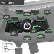 Load image into Gallery viewer, X Rocker 5152401 Zeta PC Chair 2.0 BT, 25.2" x 27.56" x 48.43", Black