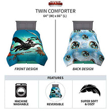 Load image into Gallery viewer, Franco Kids Bedding Super Soft Microfiber Comforter, Twin Size 64” x 86”, How to Train Your Dragon