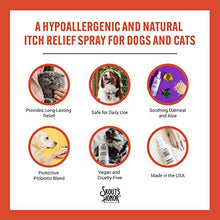 Load image into Gallery viewer, SKOUT'S HONOR: Probiotic Itch Relief Spray for Dogs & Cats - Anti-Itch Spray with Oatmeal - 8 fl oz - Soothes and Hydrates Itchy, Irritated Skin - Hypoallergenic - Non-Medicated - Long-Lasting Relief