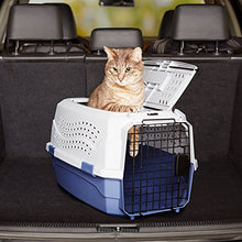 Load image into Gallery viewer, AmazonBasics Two-Door Top-Load Hard-Sided Pet Travel Carrier, 23-Inch