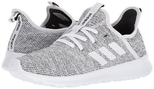 Load image into Gallery viewer, adidas Women's Cloudfoam Pure Running Shoe, white/white/black, 8 Medium US