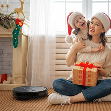 Load image into Gallery viewer, Robot Vacuum,Deenkee DK600MAX Robot Vacuum Cleaner 3-IN-1 Upgraded 2000PA Auto Robotic Vacuum,120Min Runtime 6 Cleaning Mode Robot Vacuum for Pet Hair,Hard Floor&Carpet(2.75"Thin,Self-Charging,Quiet)