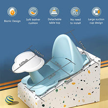 Load image into Gallery viewer, Baby Bath Seat, Bath Seat for Babies 6 Months & Up, Infant Bath Seat| Baby Bathtub Seat - Provides Backrest Support and Suction Cups for Stability, with 3pcs Swimming Turtle Bath Toys, Gift for Baby.
