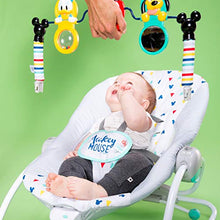 Load image into Gallery viewer, Bright Starts Disney Baby Mickey Mouse Take-Along Songs Infant to Toddler Rocker with Soothing Vibrations