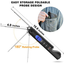 Load image into Gallery viewer, Famili Meat Thermometer with Long Probe Cooking Thermometer for Grilling Smoker Grill BBQ Thermometer